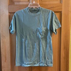 Tide and Timber Trading company Men's Green Pocket T-Shirt